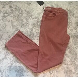 Teleria Zed Men's Pink Italian Designer‎ Jeans Size 38x33 Cotton Linen Pants NWT